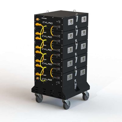 48 فولت 51.2 فولت بطارية ليثيوم أيون 100Ah 10kW Lifepo4 ليتيم أداء طويل الأمد