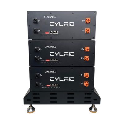 5KW بطارية الليثيوم الحديدية الشمسية 51.2V 100Ah للطاقة الشمسية الجهد الاسمي